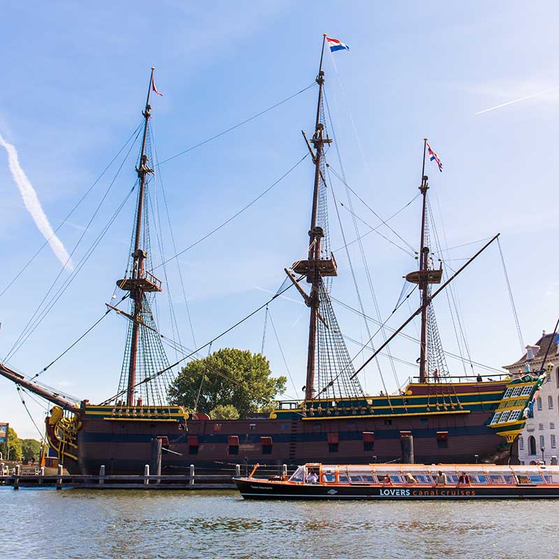 SAIL Amsterdam LOVERS In Front Of Stad Amsterdam